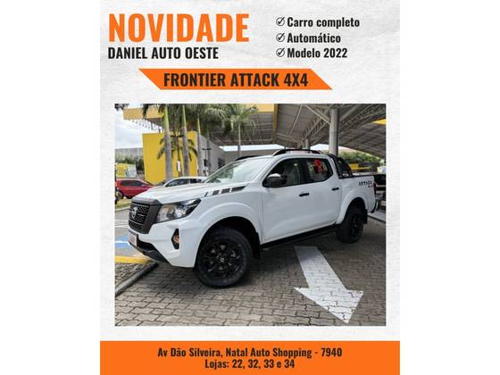 NISSAN FRONTIER 2.3 16V TURBO DIESEL ATTACK CD 4X4 AUTOMÁTICO